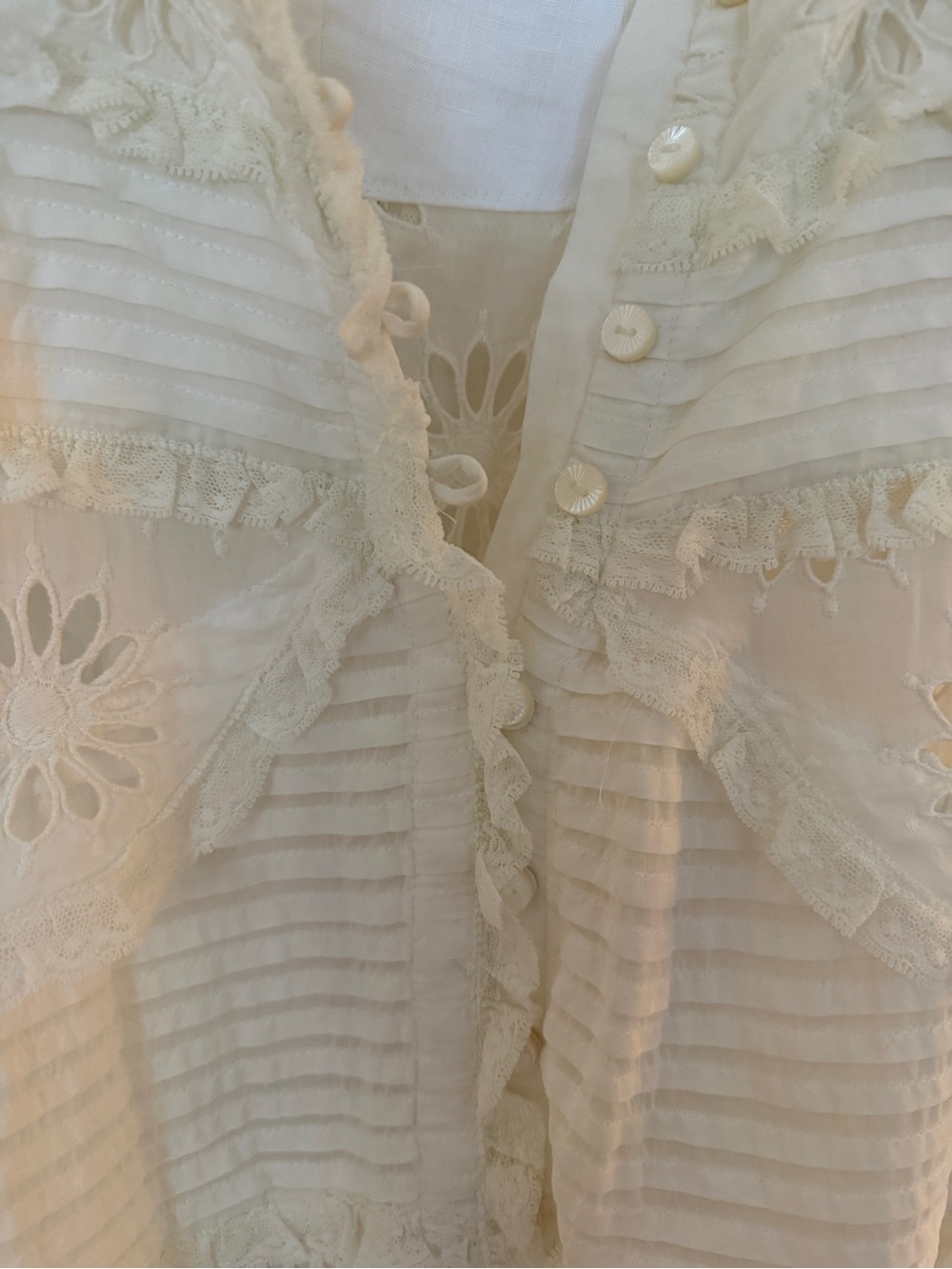 Isabel Marant: Drake tiered eyelet ruffle maxi dress - Picture 5 of 6